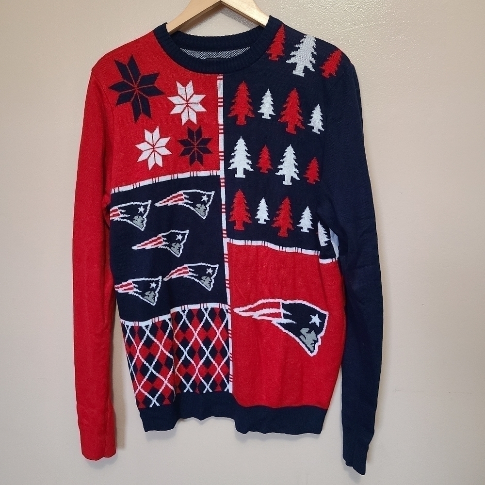 NFL New England Patriots Christmas Sweater
